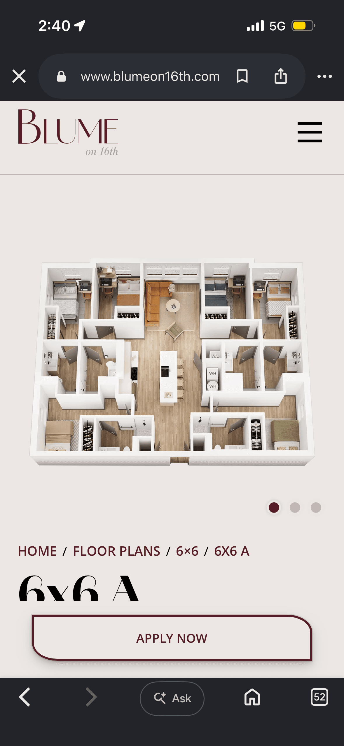 SUBLEASE FOR SPRING 2027